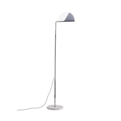 DCW Éditions Lampadaires | Lampadaire Mezzaluna Led Metal / Bruno Gecchelin, 1975 - Orientable - Dcw Editions