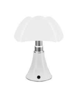 Martinelli Luce Led | Lampe Sans Fil Rechargeable Minipipistrello Led / H 35 Cm - Usb - Gae Aulenti, 1965 - Martinelli Luce