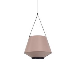 Forestier Suspensions | Suspension Carrie Small Tissu Beige / O 45 X H 82 Cm - Lin - Forestier