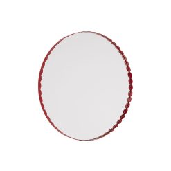 Hay Miroirs | Miroir Mural Arcs Metal Rouge / O 60 Cm - Hay