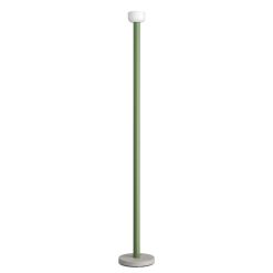 Flos Lampadaires | Lampadaire Bellhop Metal Verre Pierre Vert / Base Ciment - H 178 Cm - Flos