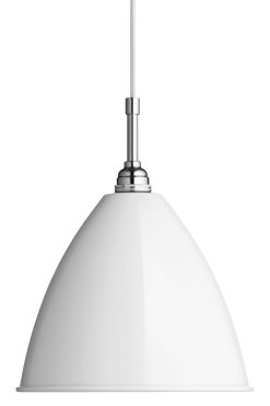 Gubi Suspensions | Suspension Bestlite Bl9 M Metal Blanc / O 21 Cm - Reedition 1930 - Gubi