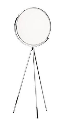 Flos Led | Lampadaire Superloon Led Argent Metal / H 197 Cm - Orientable - Flos