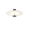 Vibia Plafonniers | Plafonnier Flat Led Metal Blanc / O 90 Cm - 2 Disques - Vibia