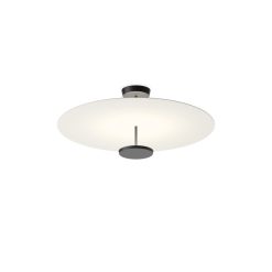 Vibia Plafonniers | Plafonnier Flat Led Metal Blanc / O 90 Cm - 2 Disques - Vibia