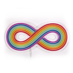 Seletti Appliques | Applique Avec Prise Rainbow Led Plastique / Acryliquel - 51 X 24 Cm - Seletti