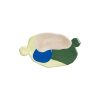 & klevering Assiettes | Assiette Chunky Medium Ceramique Multicolore / 23.5 X 14 Cm - & Klevering