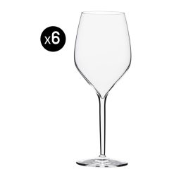 Italesse Verres | Verre A Vin Vertical Large Verre Transparent / 50 Cl - Lot De 6 - Italesse