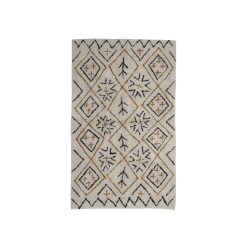 Bloomingville Deco Textile | Tapis Jaida Tissu Marron Beige / 150 X 90 Cm - Bloomingville