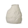 Ferm Living Vases | Vase Vulca Large Ceramique Blanc / Gres - H 45 Cm - Ferm Living