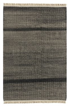 Nanimarquina Tapis | Tapis D'Exterieur Tres Tissu Noir / 200 X 300 Cm - Nanimarquina