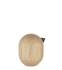 Normann Copenhagen Objets Deco Et Cadres-Photos | Figurine Little Bird Bois Naturel / H 4,5 X O 3,5 Cm - Normann Copenhagen