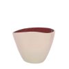 Maison Sarah Lavoine Vases | Vase Double Jeu Ceramique Blanc / Small - H 21 Cm - Maison Sarah Lavoine