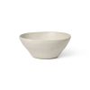 Ferm Living Saladiers, Coupes Et Bols | Bol Flow Ceramique Blanc / O 14.5 X H 5.5 Cm - Ferm Living