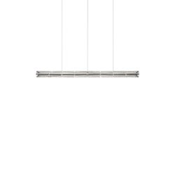 Flos Suspensions | Suspension Luce Orizzontale S1 Verre / Led - L 165,6 Cm - Flos