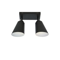 It's about Romi Plafonniers | Plafonnier Spot Orientable Bremen Metal / 2 Spots - Rectangulaire - L 35 Cm - It'S About Romi