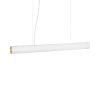 Ferm Living Suspensions | Suspension Vuelta Led Verre Blanc Large / L 100 Cm - Verre Strie - Ferm Living