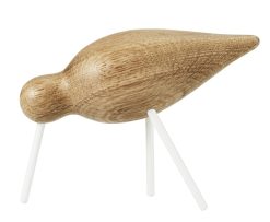 Normann Copenhagen Objets Deco Et Cadres-Photos | Decoration Oiseau Shorebird M Bois Naturel / L 15 X H 11 Cm - Normann Copenhagen