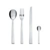 Alessi Couverts | Menagere Santiago Metal / Coffret 24 Couverts - Alessi