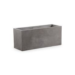 Unopiu Pots Et Plantes | Jardiniere Pierre Gris / Beton - L 70 X P 30 X H 30 Cm - Unopiu