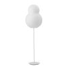 Normann Copenhagen Lampadaires | Lampadaire Puff Bubble Papier Blanc / Papier De Riz - H 153,5 Cm - Normann Copenhagen