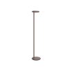 Flos Led | Lampadaire Oblique Led Metal Marron - Flos