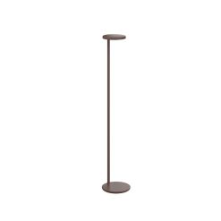 Flos Led | Lampadaire Oblique Led Metal Marron - Flos