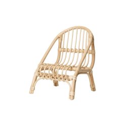 Ferm Living Kids | Chaise Pour Poupon Kuku Fibre Vegetale / Rotin Tresse Main - H 33 Cm - Ferm Living