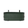 Ferm Living Pots Et Plantes | Jardiniere Bau Metal Vert / Avec Support / L 45 Cm - Ferm Living