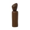 Ferm Living Sel, Poivre Et Huile | Moulin A Epices Cairn Bois Naturel / Frene Fsc - O 6 X H 21 Cm - Ferm Living