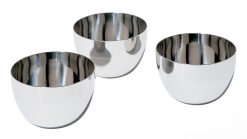 Alessi Plateaux Et Plats De Service | Bol Mami Metal / Lot De 3 - Alessi