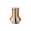 Ferm Living Vases | Vase Riban Large Verre Beige / O 18 X H 24 Cm - Fait Main - Ferm Living