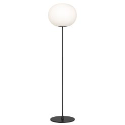 Flos Lampadaires | Lampadaire Glo-Ball F3 Verre / H 185 Cm - Verre Souffle Bouche - Flos