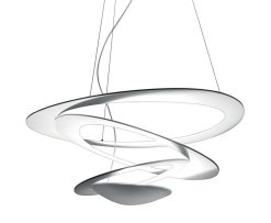 Artemide Suspensions | Suspension Pirce Mini Led Metal Blanc / O 69 Cm - Artemide