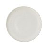 House Doctor Assiettes | Assiette A Dessert Pion Ceramique Blanc Gris / O 21 Cm - Mouchete - House Doctor