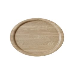 &tradition Plateaux Et Plats De Service | Plateau Collect Sc65 Bois Naturel / 54 X 38 Cm - Chene Massif - &Tradition