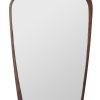 Maison Sarah Lavoine Miroirs | Miroir Mural Organique Small Bois Naturel / 50 X 75 Cm - Noyer - Maison Sarah Lavoine