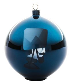 Alessi Decorations De Noel | Boule De Noel Blue Christmas Verre Bleu - Alessi