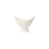 Ferm Living Saladiers, Coupes Et Bols | Coupe Fountain Small Ceramique Blanc / 19 X 15 X H 13 Cm - Ferm Living