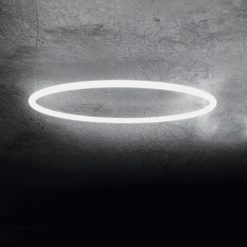 Artemide Suspensions | Suspension Alphabet Of Light Circular Metal Plastique / Led - O 90 Cm - Artemide