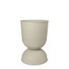 Ferm Living Pots Et Plantes | Pot De Fleurs Hourglass Small Metal Beige / O 30 X H 42,5 Cm - Ferm Living