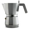 Alessi Cafetieres | Cafetiere Italienne Moka Metal /9 Tasses - Induction - Alessi