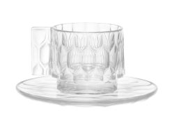 Kartell Tasses Et Mugs | Tasse A Cafe Jellies Family Plastique / Set Tasse + Soucoupe - Kartell