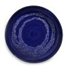 Serax Plateaux Et Plats De Service | Plat De Service Feast Ceramique Bleu Medium / O 36 X H 6 Cm - Serax