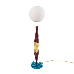 Seletti Lampes De Table | Lampe De Table Diver Verre Multicolore / H 94 Cm - Seletti