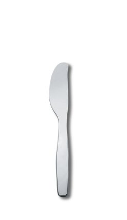 Alessi Couverts | Couteau A Beurre Itsumo Metal Gris Argent - Alessi