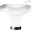 Artemide Lampes De Table | Lampe De Table Masters' Pieces - Lesbo Verre Blanc / 1967 - Artemide