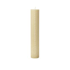 Ferm Living Decorations De Noel | Bougie De L'Avent Pure Cire Jaune / Calendrier De L'Avent - H 30 Cm - Ferm Living