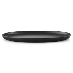 Eva Solo Assiettes | Assiette Nordic Kitchen Ceramique Noir / Ovale - L 32 Cm / Gres - Eva Solo