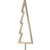 Ferm Living Decorations De Noel | Decoration De Noel Tree Outline Or Metal / Sapin En Laiton - H 18 Cm - Ferm Living